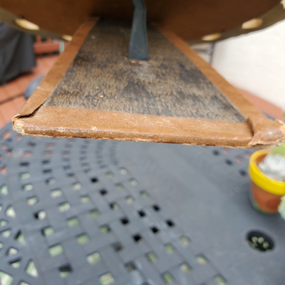 Syroco Wood Vintage Mid Century Mirror Frame Easel - Picture 9 of 9